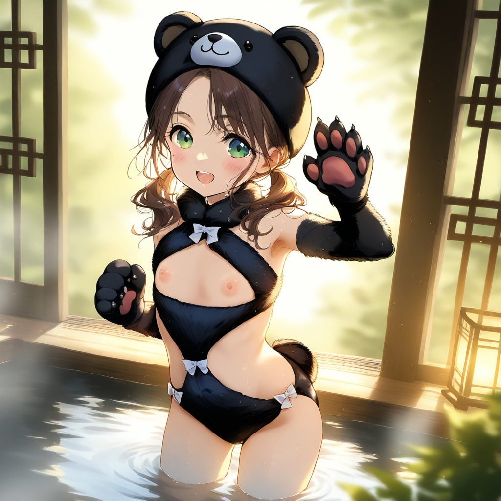 黒に染まる古熊翠ちゃん