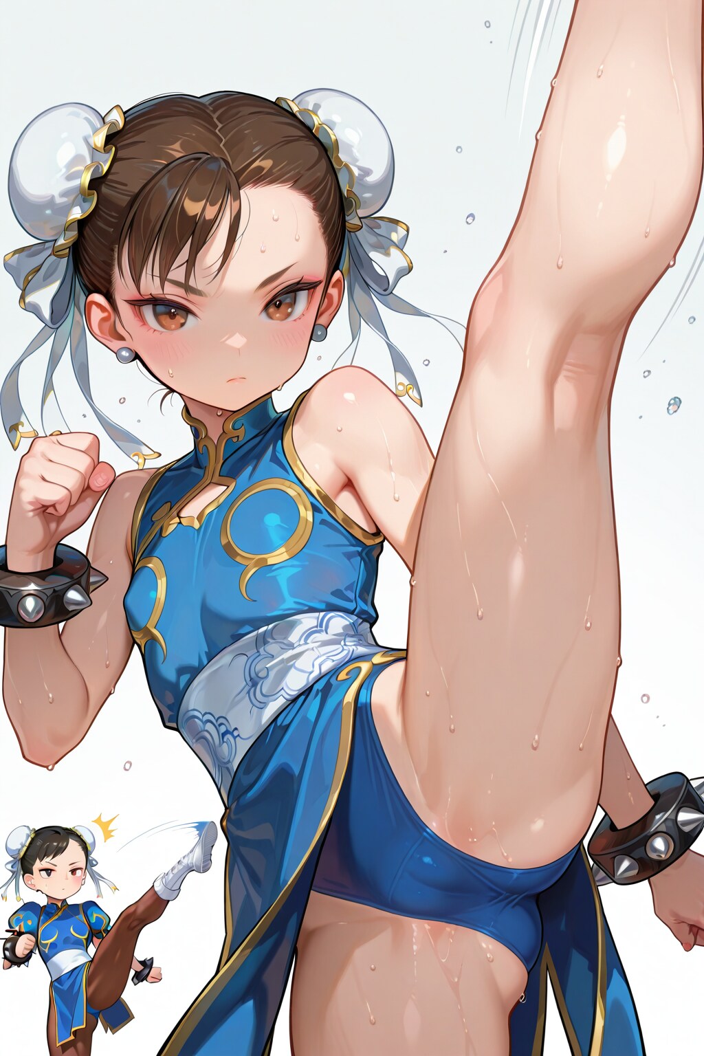 ロリ春麗　ハイキック