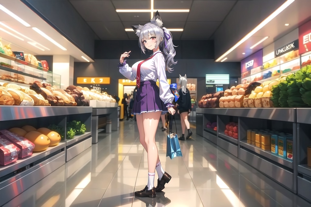 ショッピングモールの商品売り場