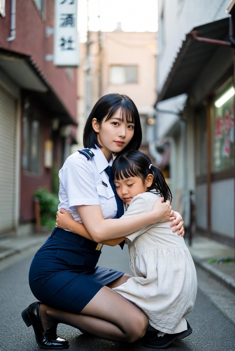 迷子の女の子を保護しました | の人気AIイラスト・グラビア