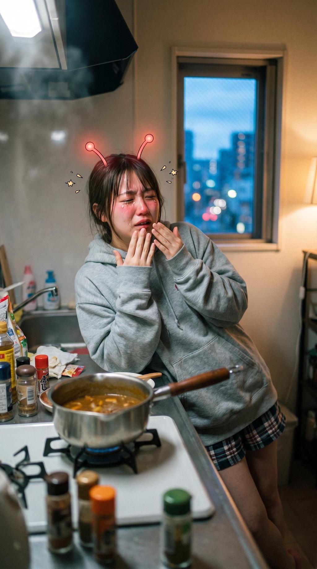 Alien Signals in a Tiny Apartment Kitchen