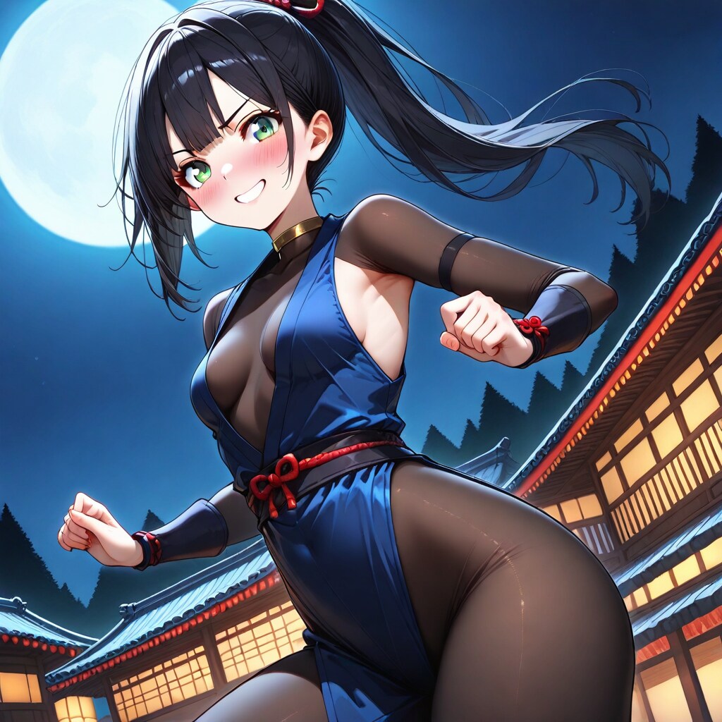 忍者っぽい魔法少女