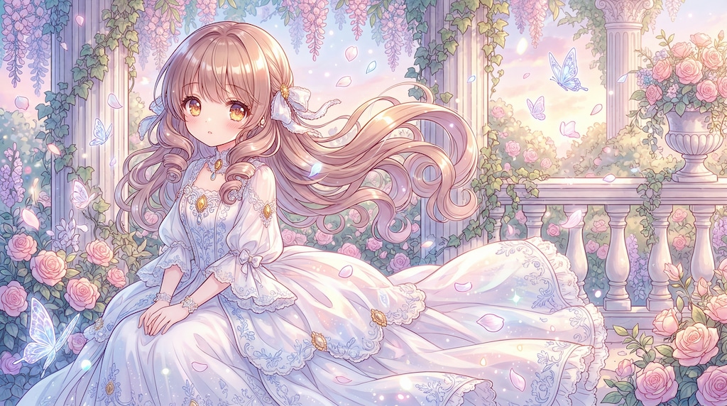 薔薇庭園の光彩詩