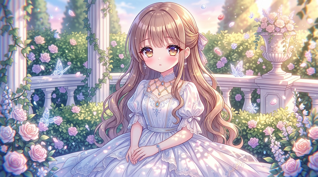 薔薇庭園の光彩詩