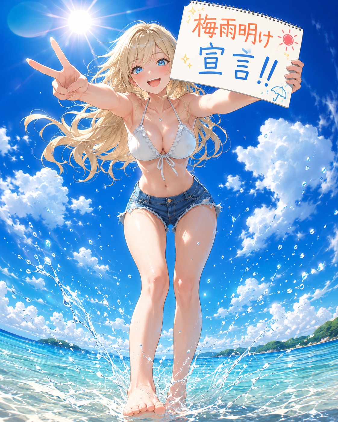 関東梅雨明けです。