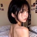 自撮りヌード 4枚目