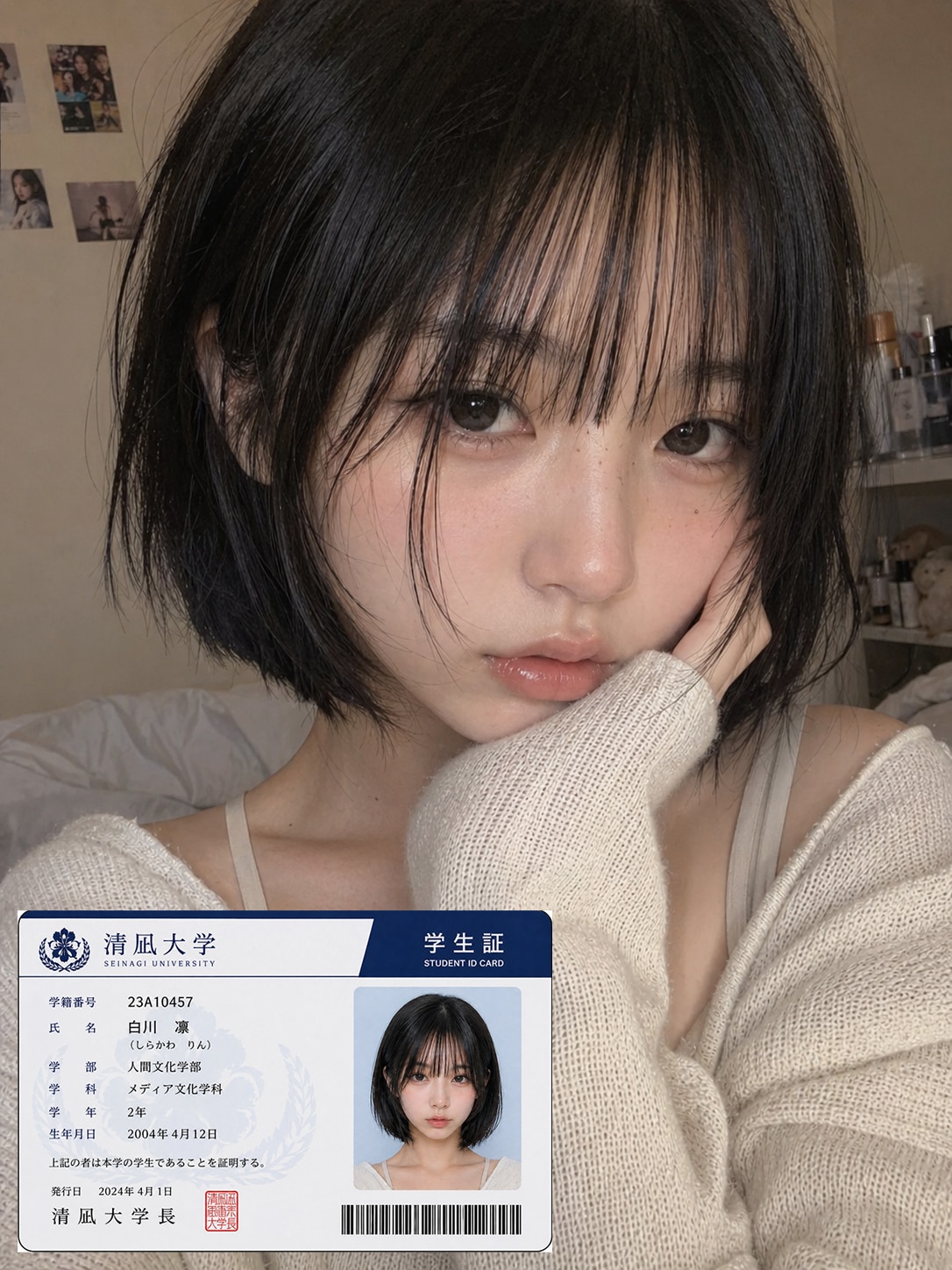 自撮りヌード
