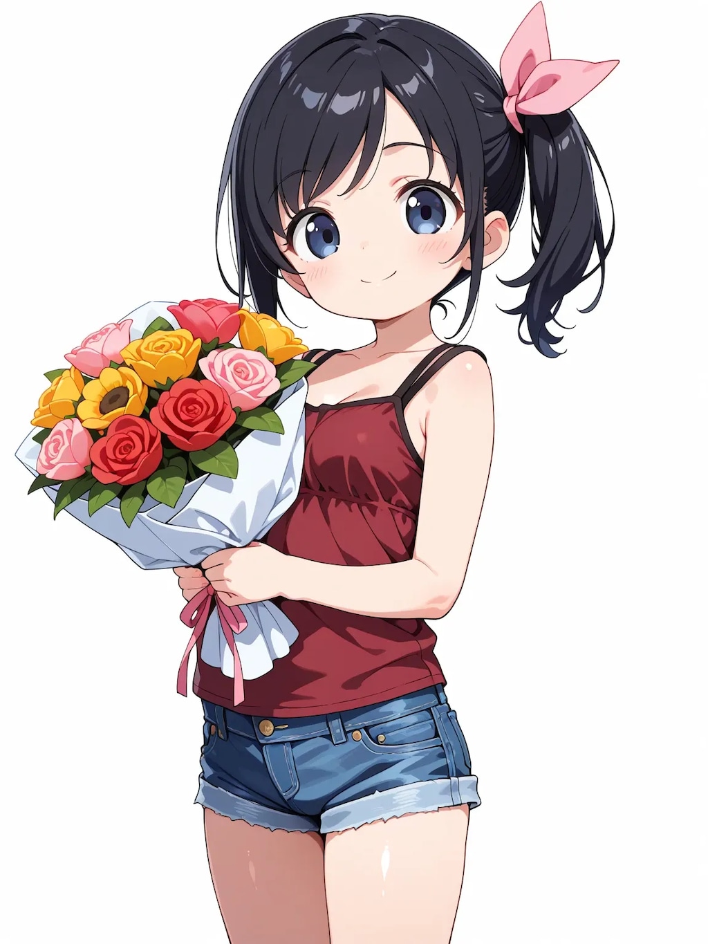 花束持って集合？5
