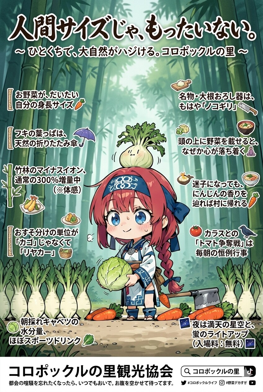おいでませコロポックルの里！
