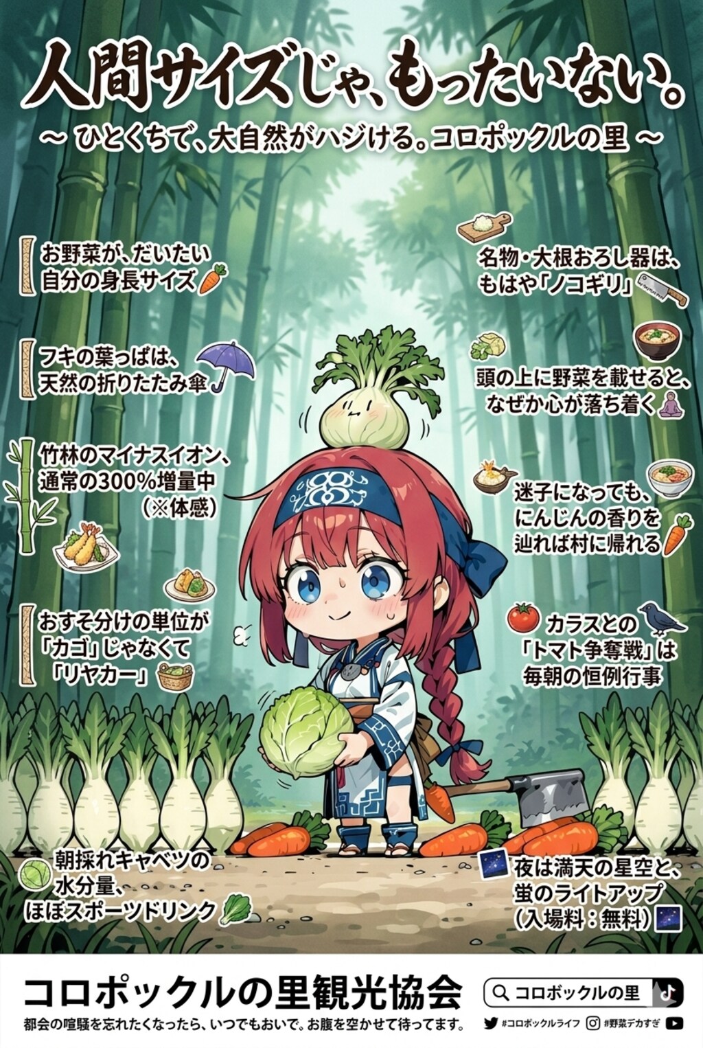 おいでませコロポックルの里！