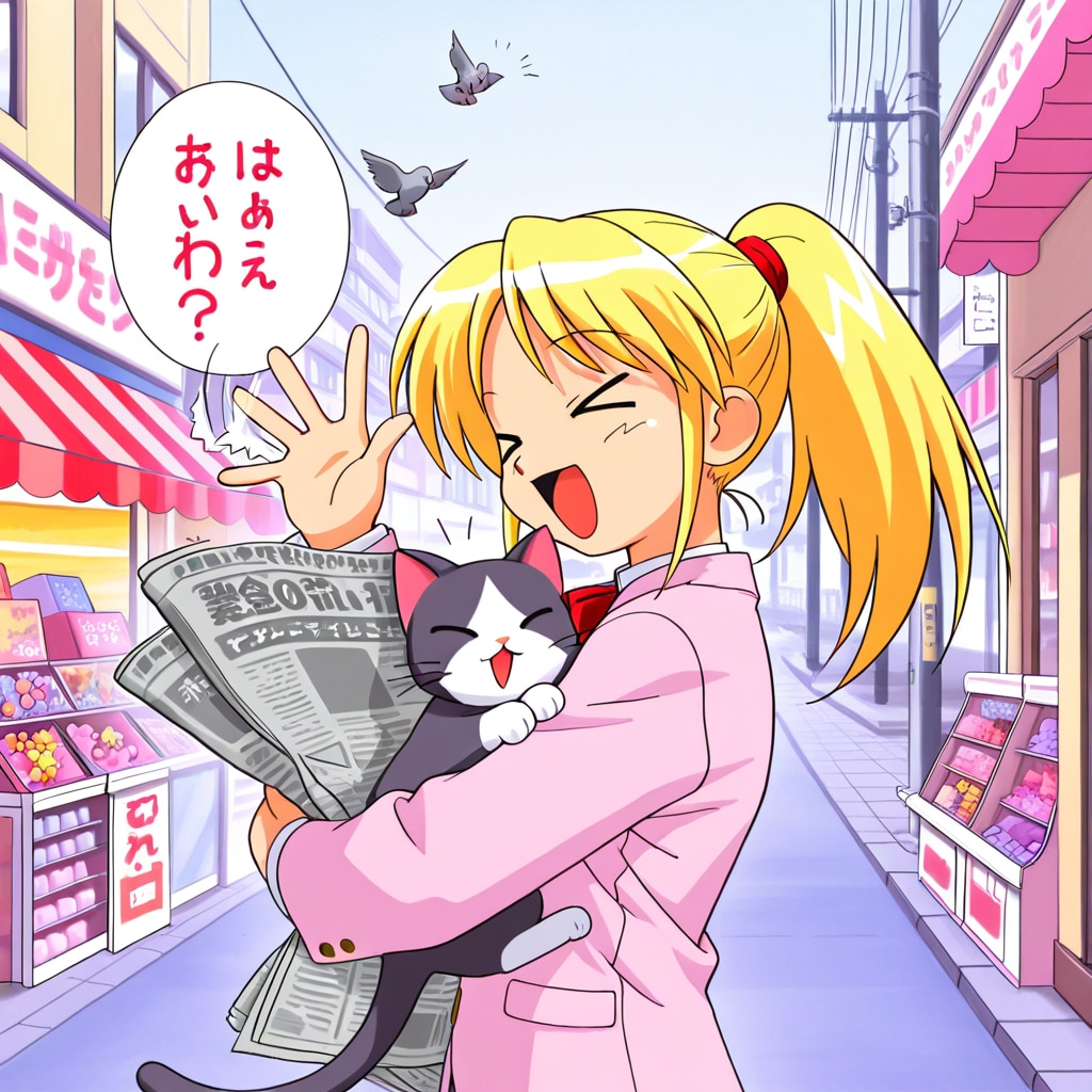 金髪ちゃん