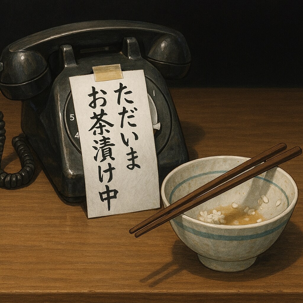 どっかで見たやつ(張り紙)