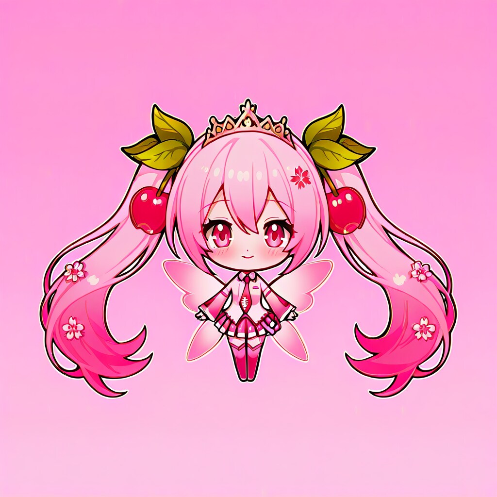 妖精ちび桜ミク