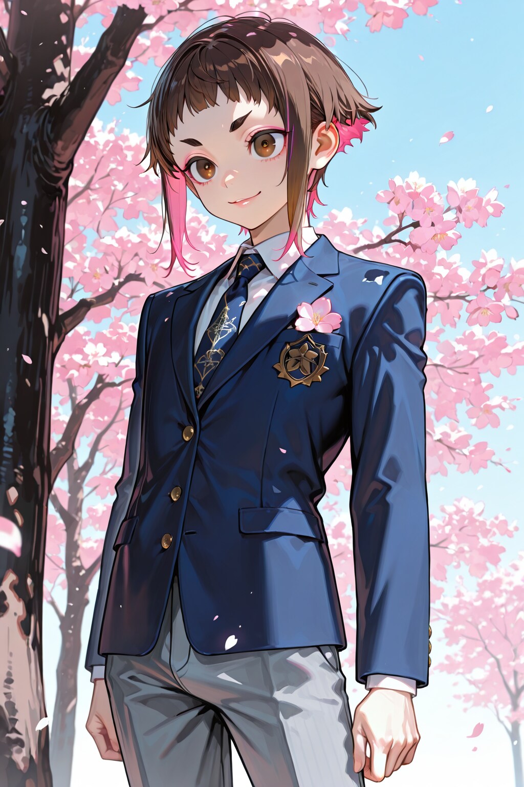 木曜日担当　男の娘　源之介（げんのすけ）クンの男の子バージョン | の人気AIイラスト・グラビア