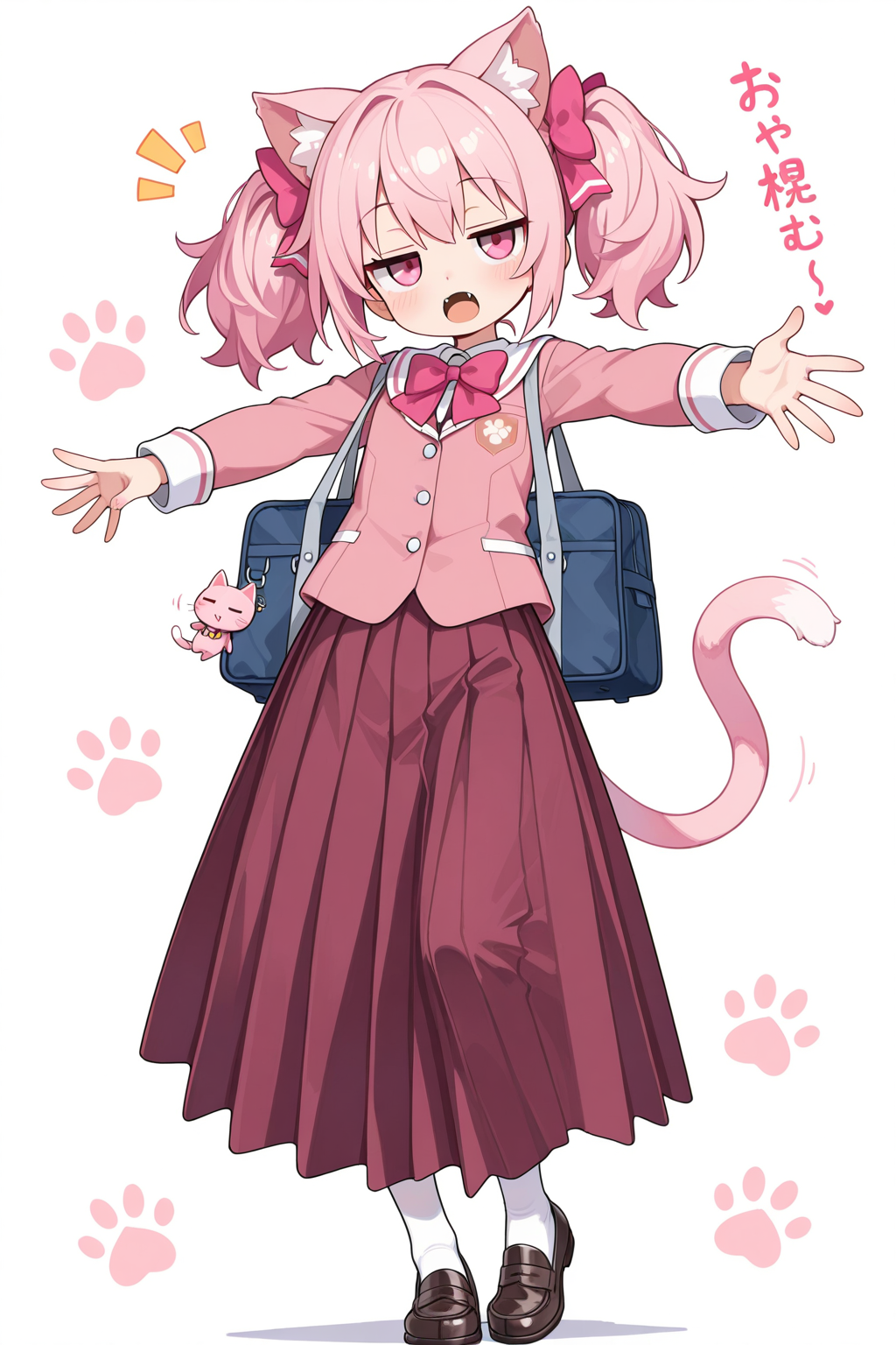 ブレザーのロングスカートはどうかにゃ？？？