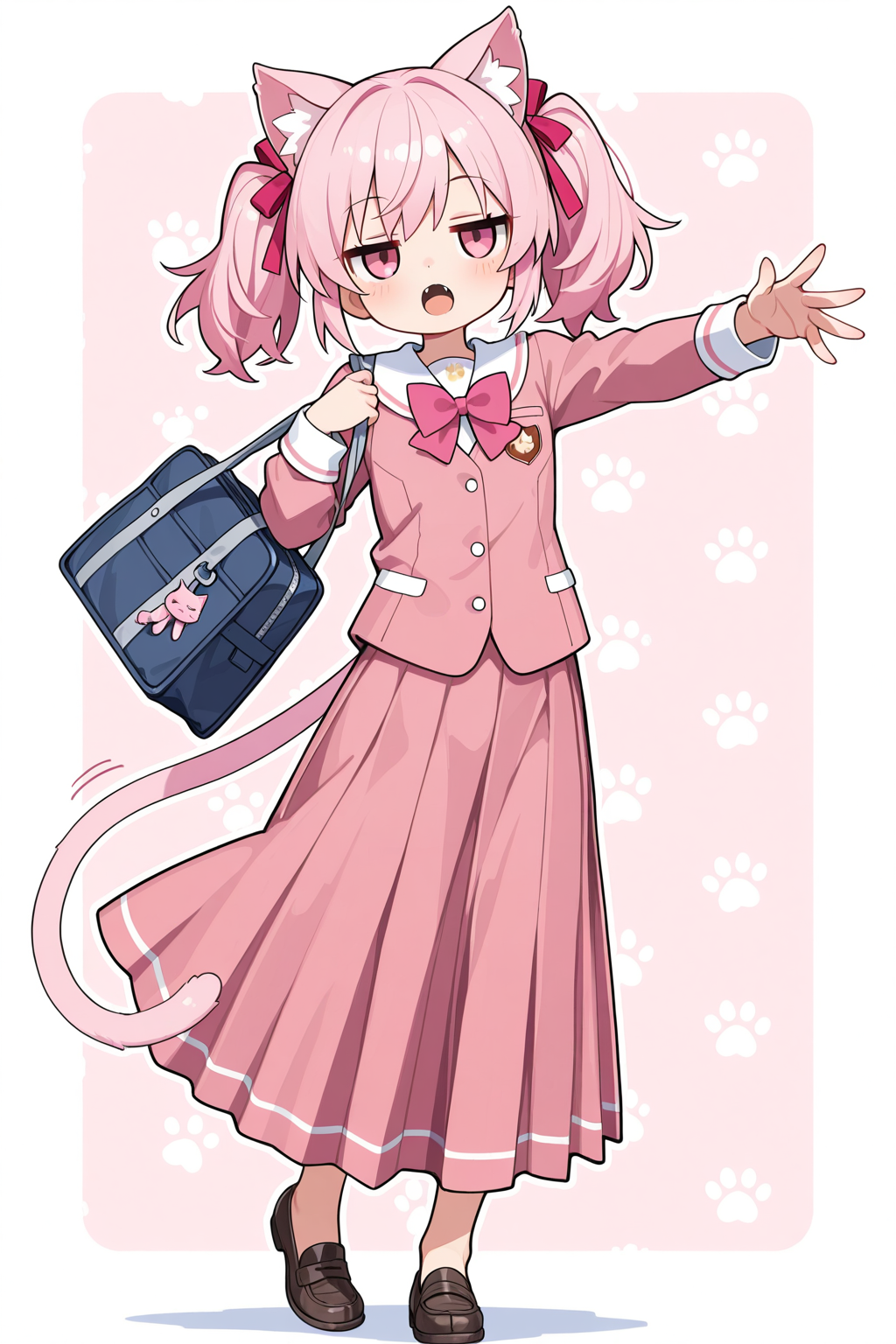 ブレザーのロングスカートはどうかにゃ？？？