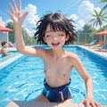 男水着チャレンジやってみた♪ 11枚目