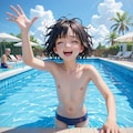 男水着チャレンジやってみた♪ 5枚目
