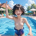 男水着チャレンジやってみた♪ 10枚目