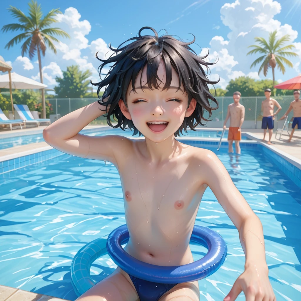 男水着チャレンジやってみた♪