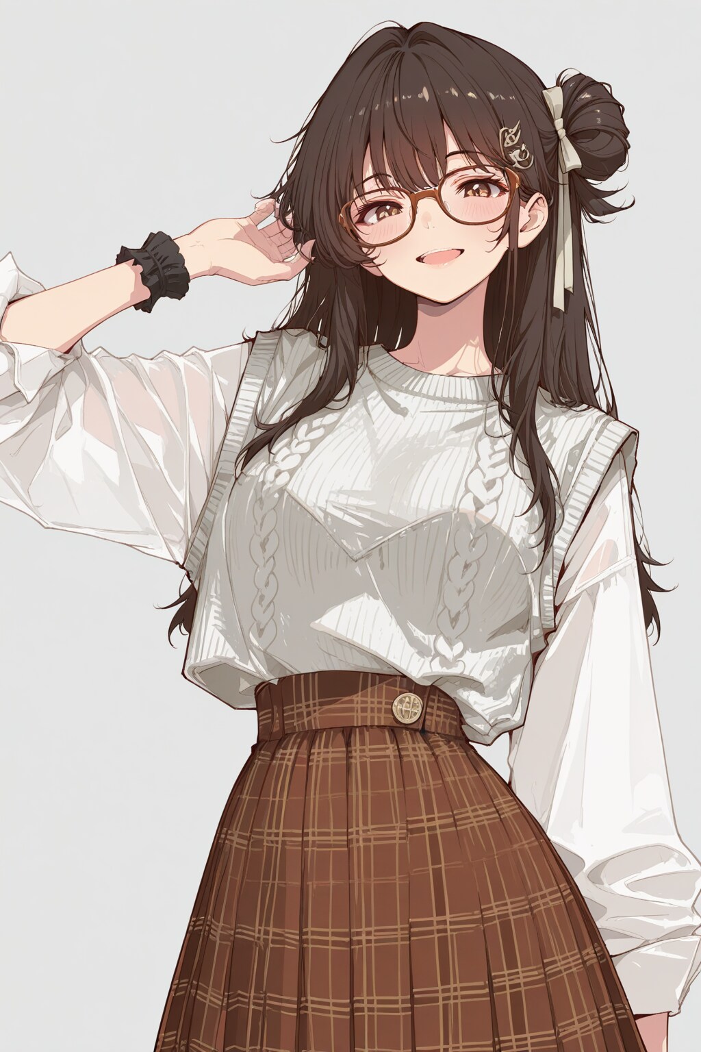 メガネお姉さん