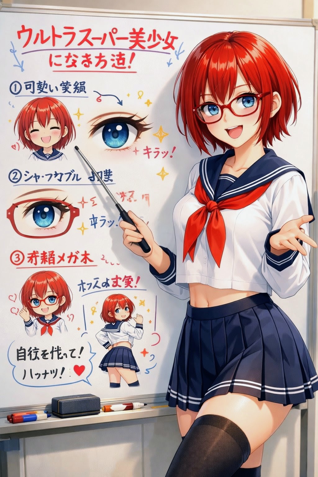 ウルトラスーパー美少女真澄お姉やん👓️✨33 | の人気AIイラスト・グラビア