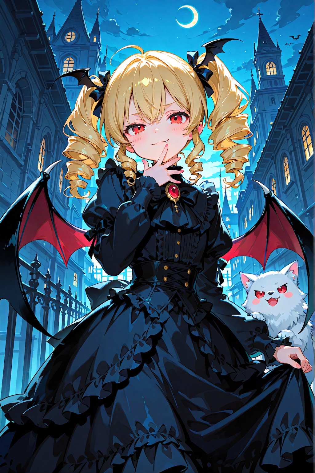 金髪ドリル吸血鬼と黒の世界へ