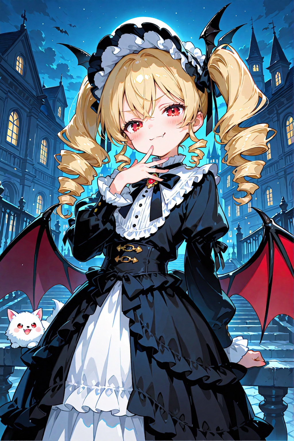 金髪ドリル吸血鬼と黒の世界へ