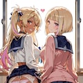 見返りギャルズ（縦2） 7枚目