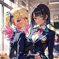 見返りギャルズ（縦2） 5枚目