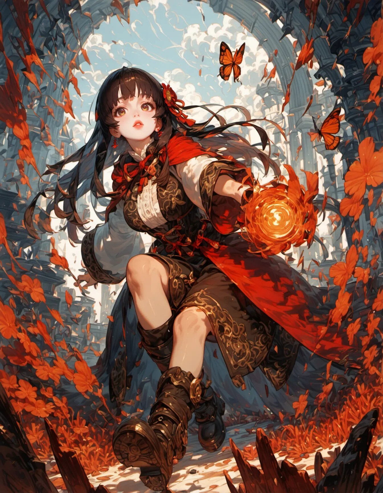 The Scarlet Orb Seeker | の人気AIイラスト・グラビア