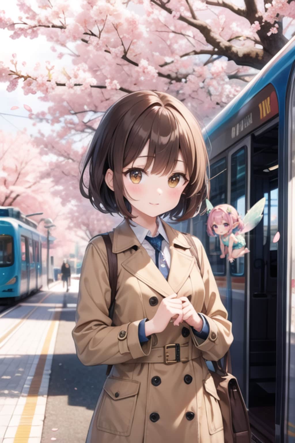 旅人少女と妖精さん〜トラムに乗って〜