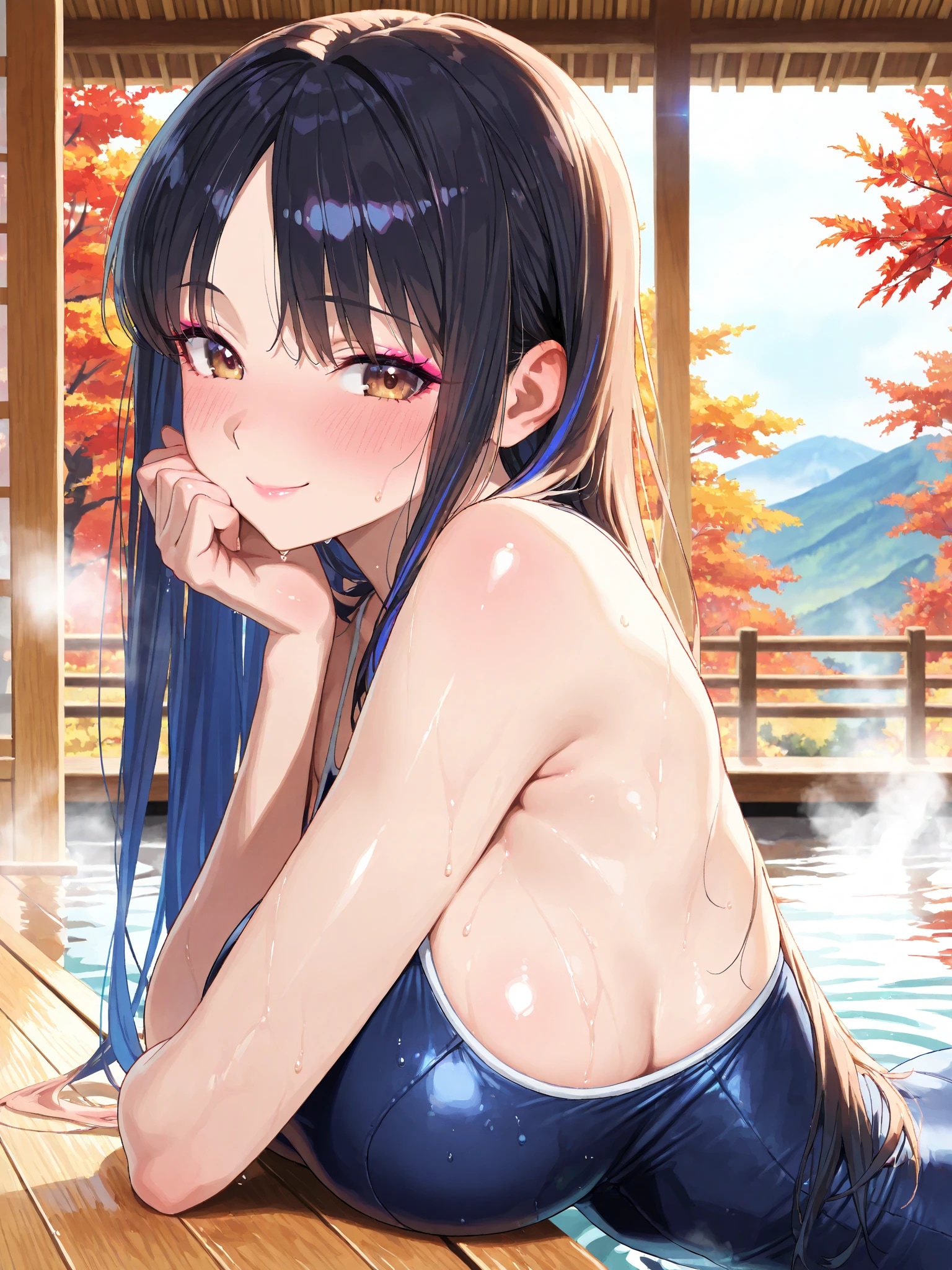 スク水温泉