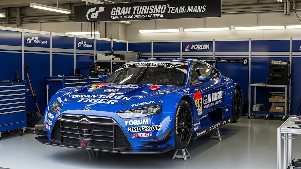 シトロエンビジョングランツーリスモレーシングカー