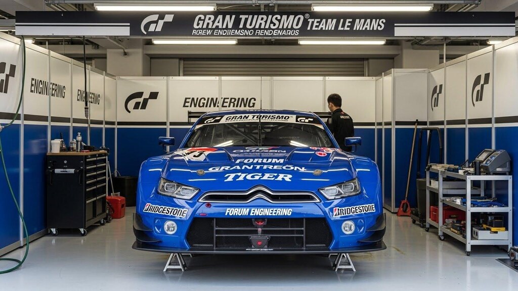 シトロエンビジョングランツーリスモレーシングカー