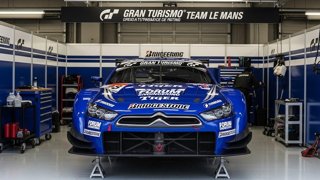 シトロエンビジョングランツーリスモレーシングカー