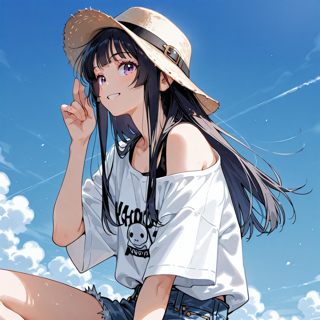 風が気持ちいい〜