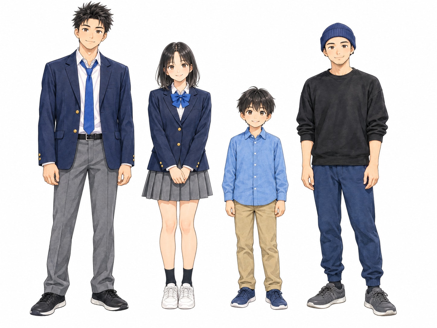 4人組 257 | の人気AIイラスト・グラビア