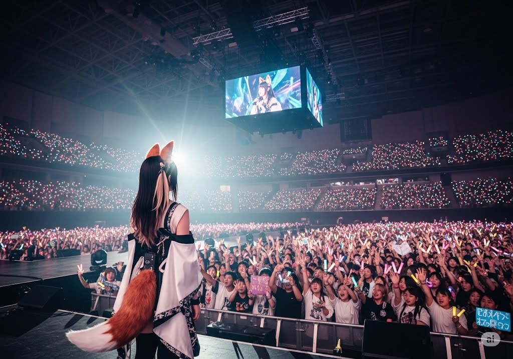 ケモ耳ライブ | の人気AIイラスト・グラビア