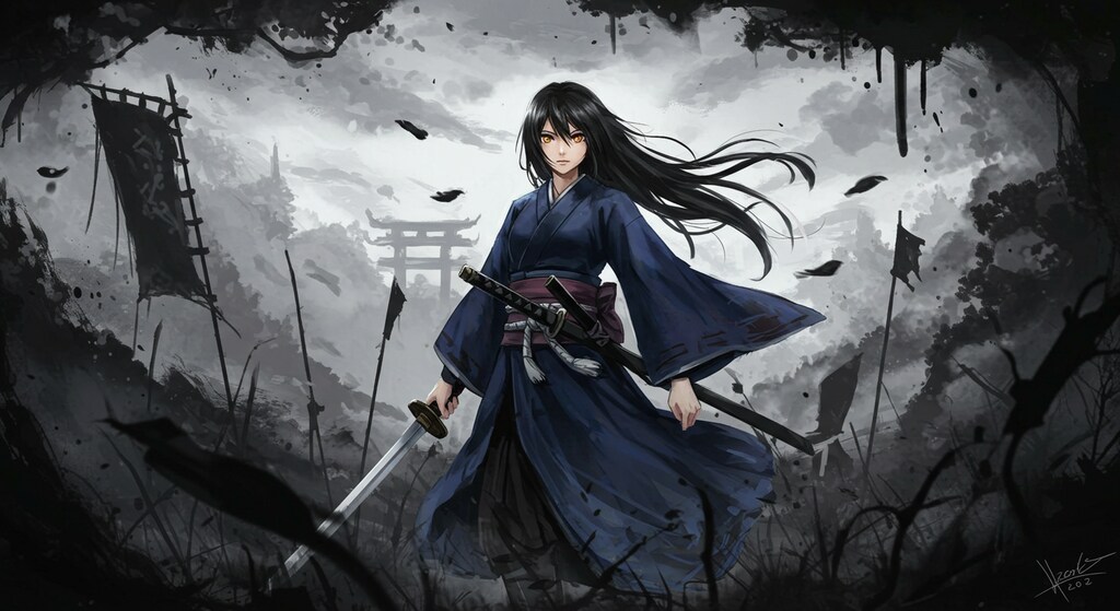 水墨画侍 (サムライ41)