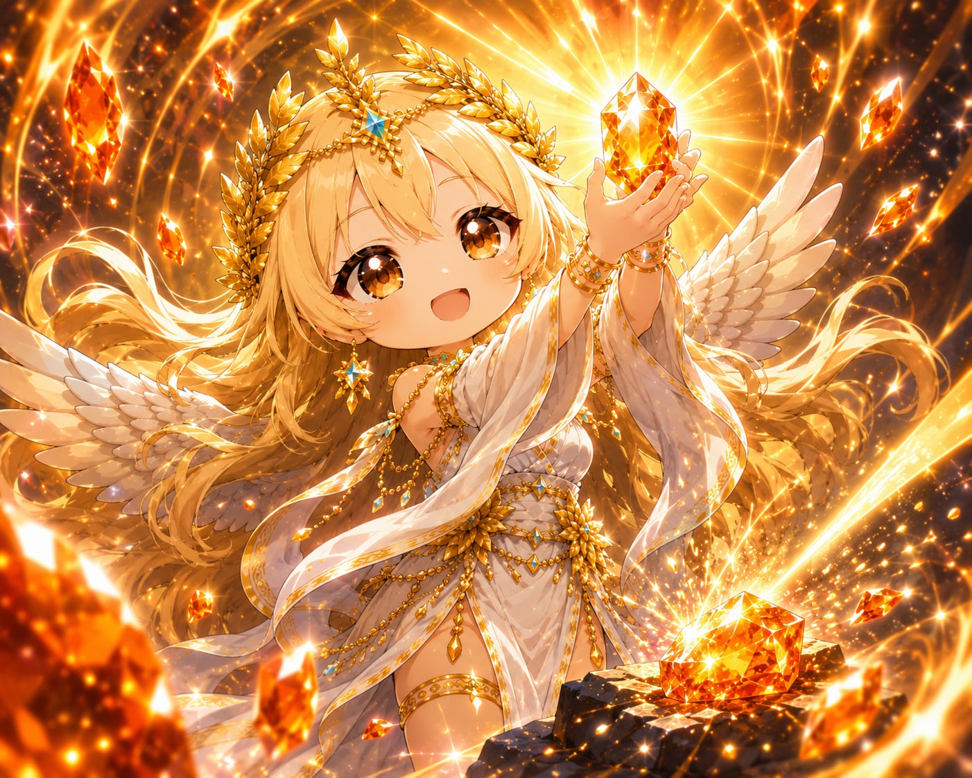 Oh like a Orange Sapphire☆passion!!! 磨けば光りだす | の人気AIイラスト・グラビア