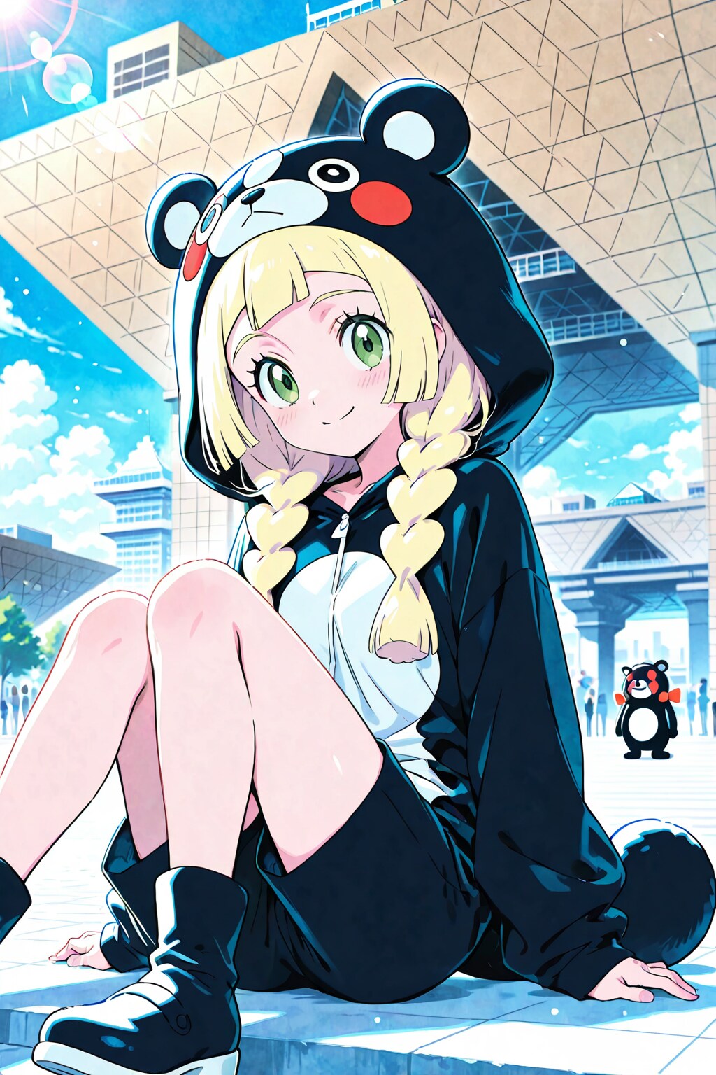 くまモンコスのリーリエさん