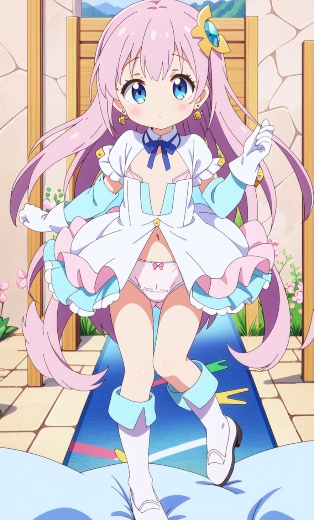 白いドレス3☆