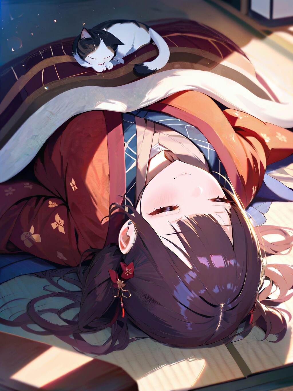 こたつでうたた寝