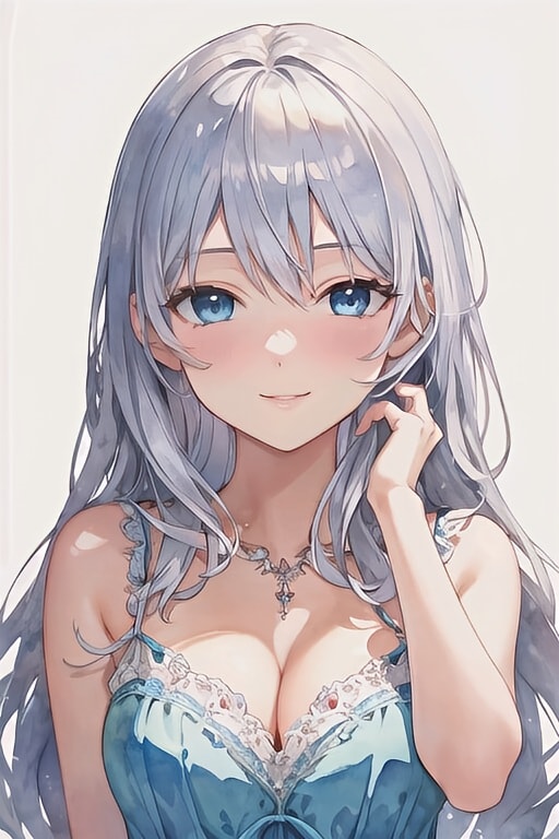 銀髪ちゃん | の人気AIイラスト・グラビア