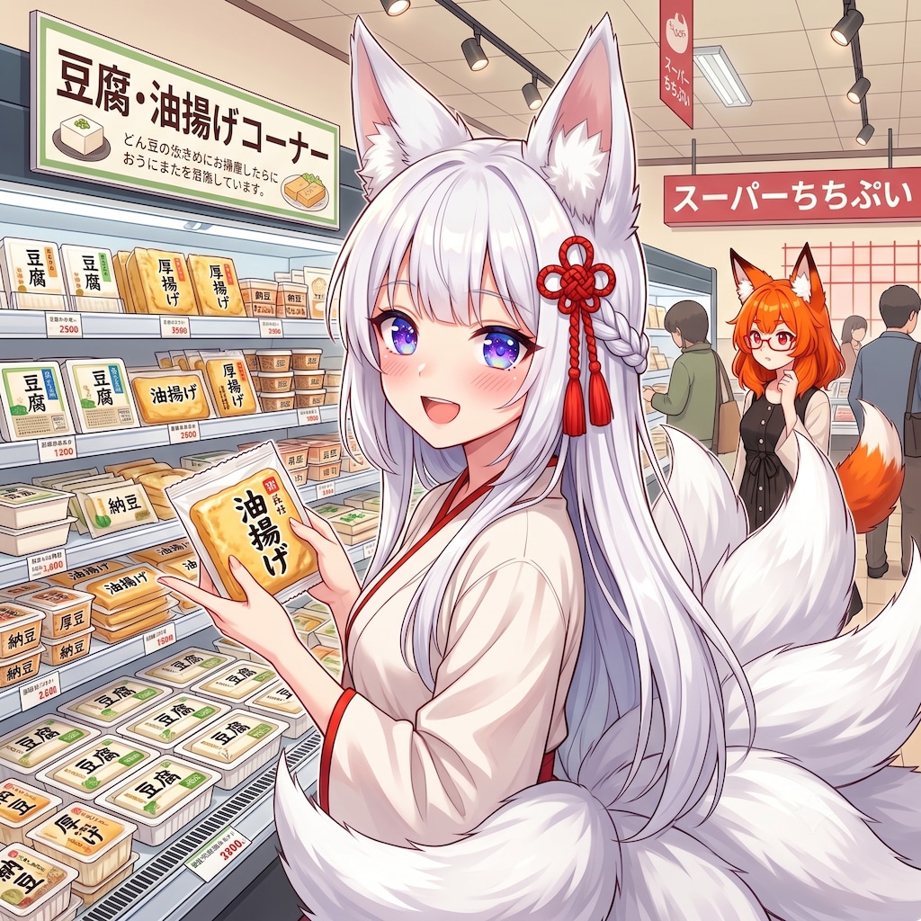 スーパーちちぷいで あやかさんに会いました
