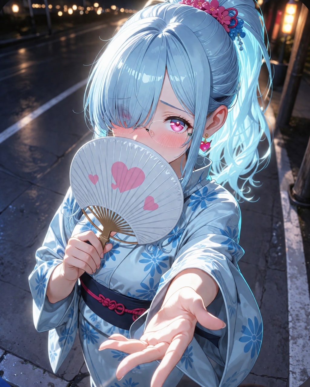 手、つなご？