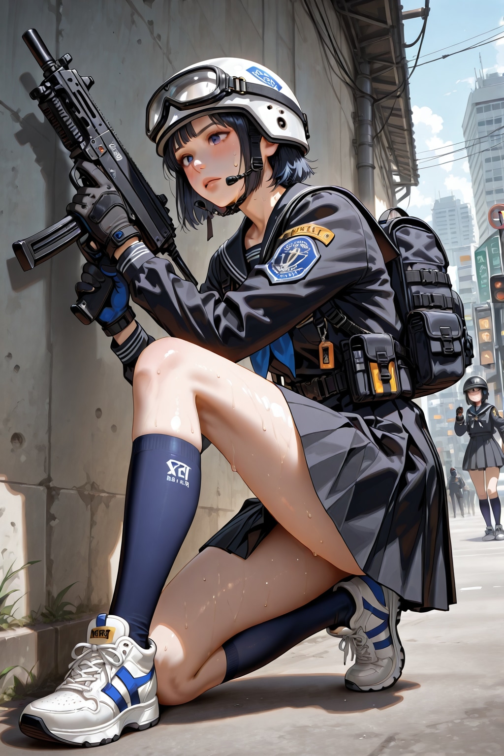 武装したJK