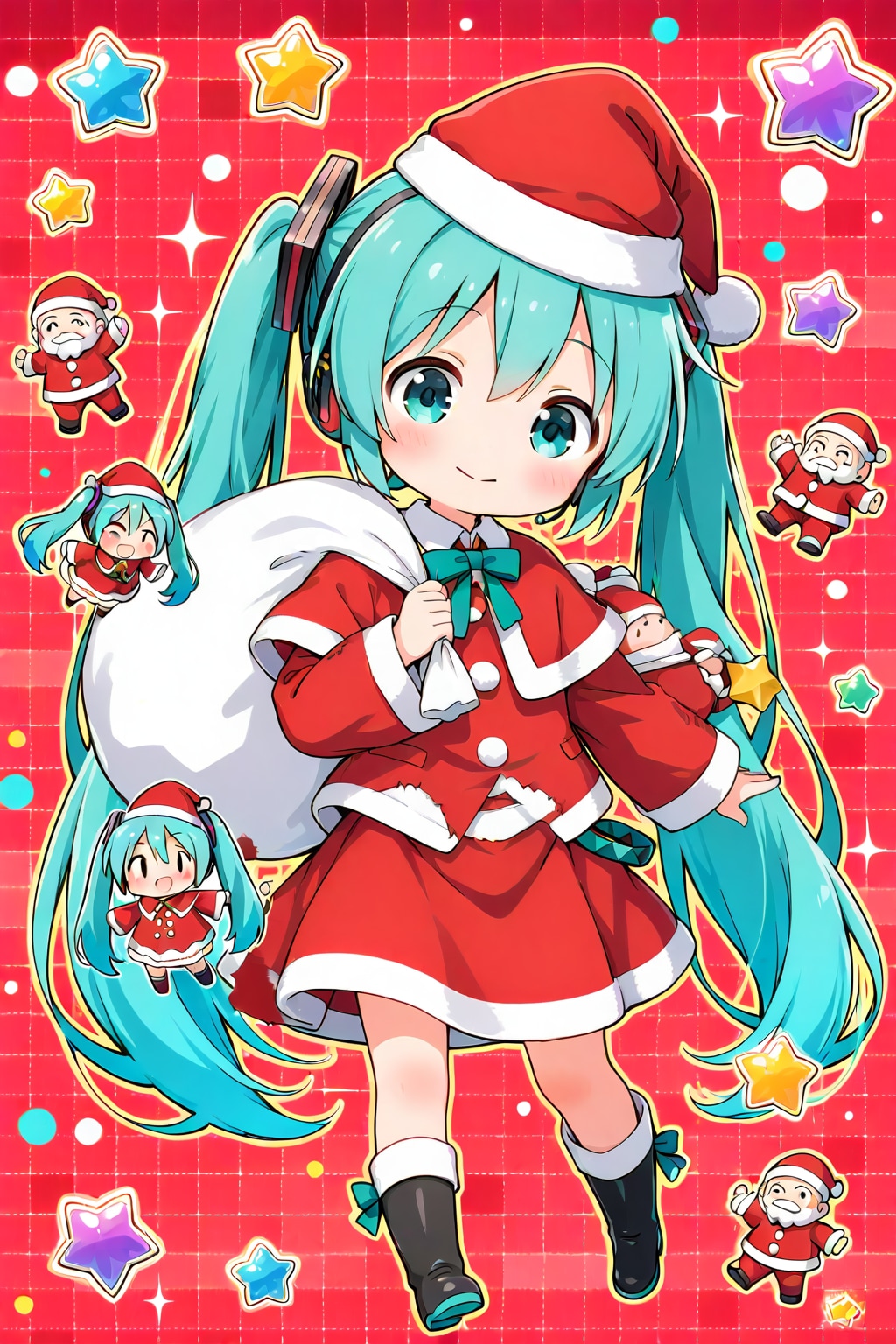 MIKU☆クリスマス | の人気AIイラスト・グラビア