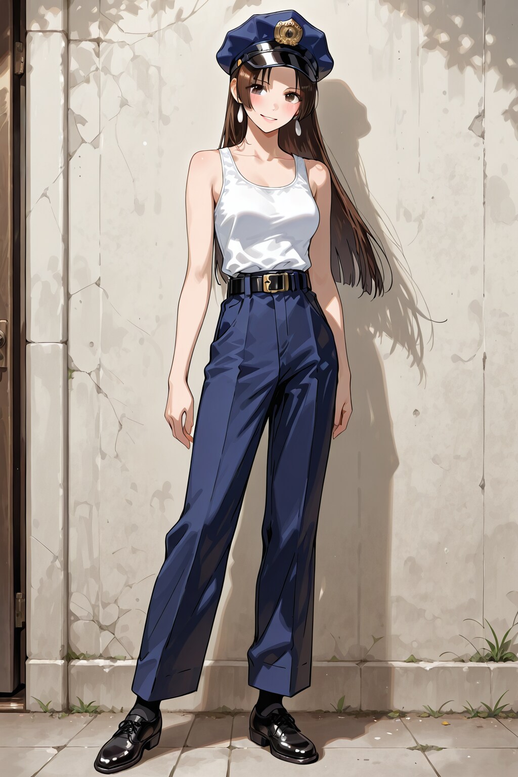 かっこかわいい婦警姫神英梨菜の日本橋パトロール